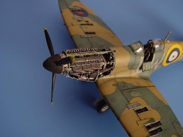 Aires 7080 Supermate SPITFIRE Mk. et kit de détails 1/72 TAMIYA