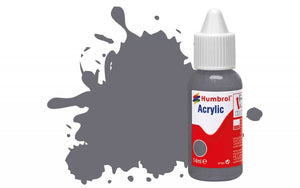 Humbrol DB0123 N° 123 Gris mer extra foncé - Satiné - 14 ml.