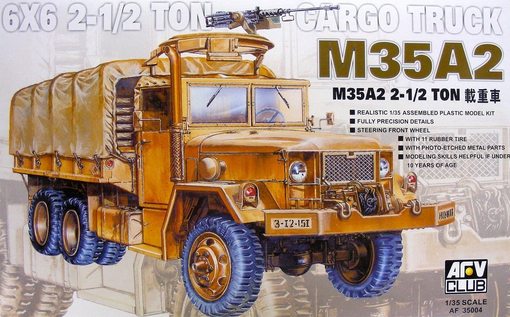 AFV Club 35004 M35A2 Camion cargo 2 1/2 T (1/35)