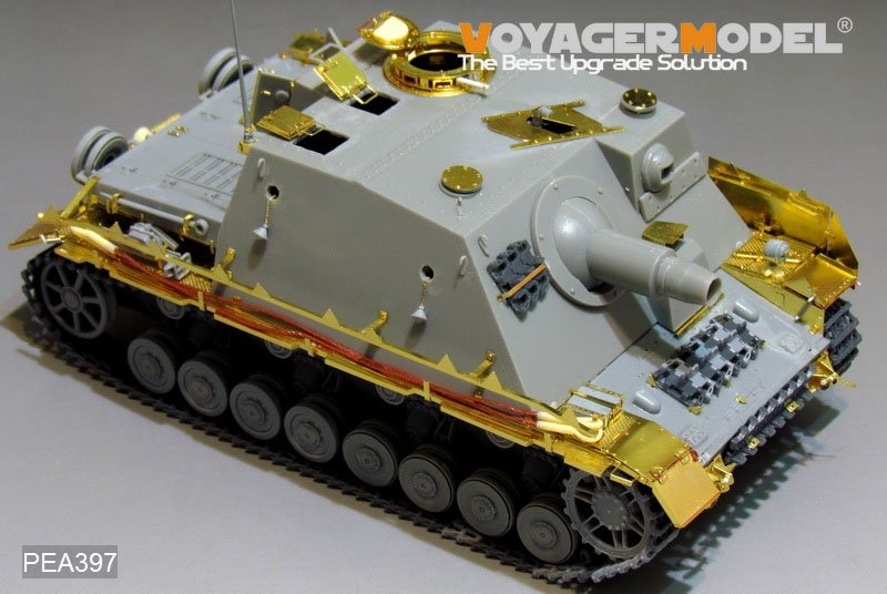 Jupes latérales pour Sturmpanzer IV Brummbar allemand de la Seconde Guerre mondiale (modèle Voyager PEA397) (pour DRAGON 6081) à l&amp;#39;échelle 1/35 – image 4