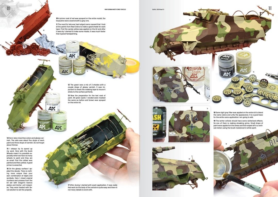 AK Interactive 514 VÉHICULES SS ALLEMANDS LES PLUS EMBLÉMATIQUES DE LA SECONDE GUERRE MONDIALE. VOLUME 1 – image 10