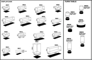 Vitrine Trumpeter 09809 359 mm x 89 mm x 89 mm  – image 3