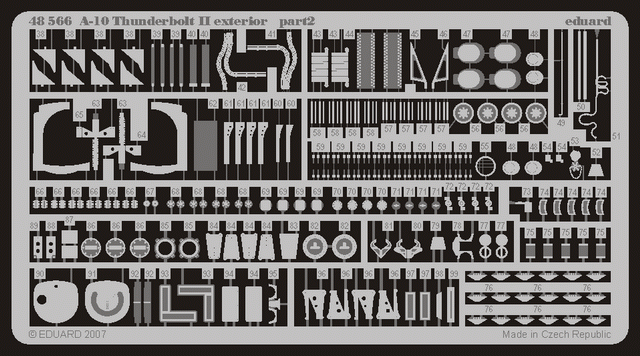 Eduard 48566 A-10 extérieur 1/48 (ITALERI) – image 2