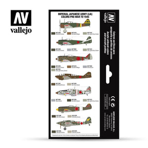 Vallejo 71152 Armée impériale japonaise (IJA) - Couleurs d&amp;#39;avant-guerre à 1945 - 8 pièces  – imagen 2