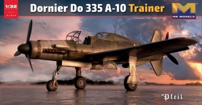 Maquette HK Models 01E009 Dornier Do 335 A-10 Trainer 1/32