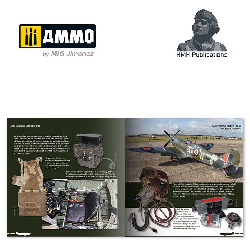 HMH Publications DH-C001 Supermarine Spitfire Mk.IX &amp;amp; Mk.XVI - Aircraft in Detail C001 (Version anglaise) – imagen 4
