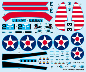 Trumpeter 02226 Douglas TBD-1 Devastator 1/32 – zdjęcie 3