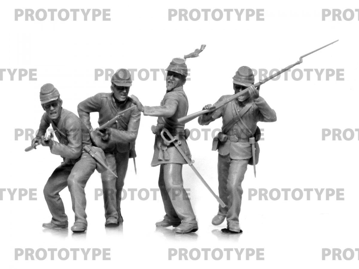 ICM 35023 Infanterie de l&amp;#39;Union, Guerre de Sécession américaine. Set n° 2, échelle 1/35 – immagine 2