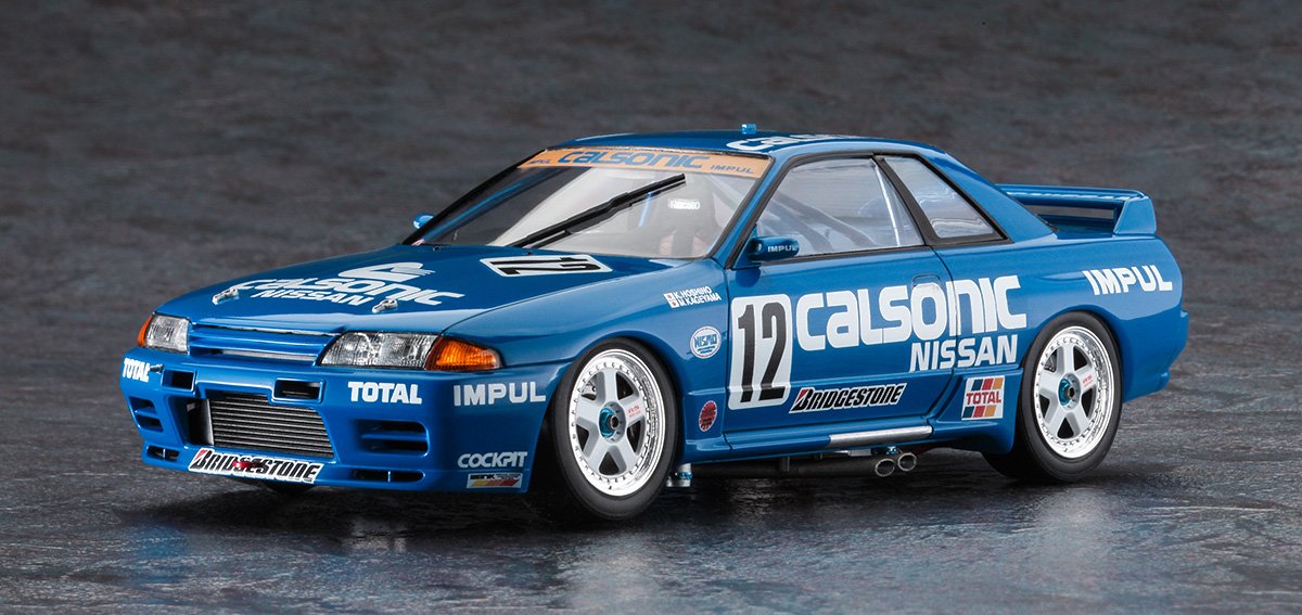 Hasegawa 20646 Calsonic Skyline GT-R (BNR32 Gr.A) 1993 JTC Champion 1/24 – image 2