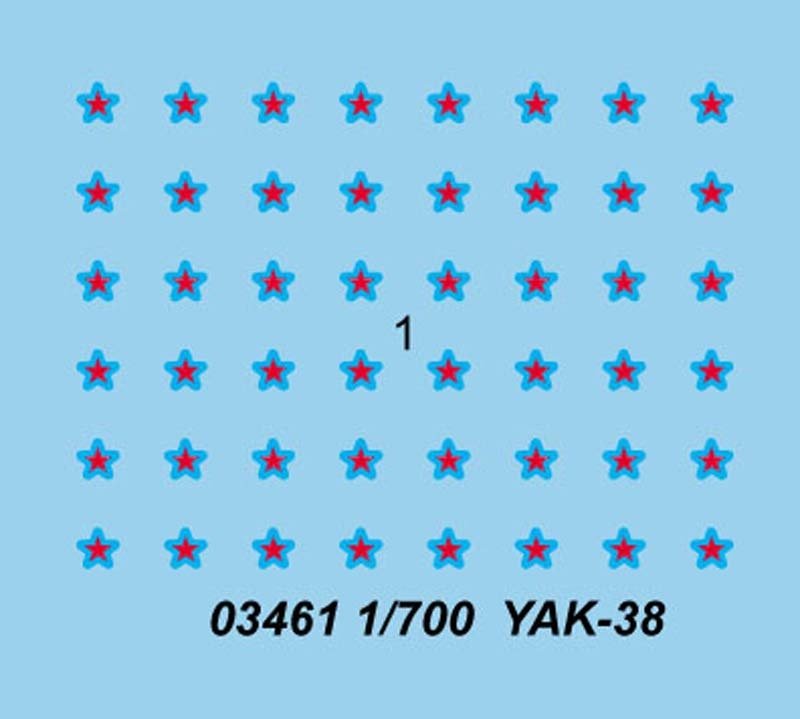 Trumpeter 03461 YAK-38 1/700 – zdjęcie 2