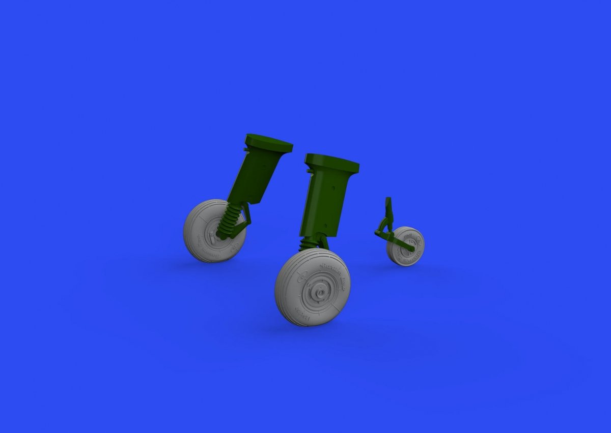 Roues d&amp;#39;entraînement Eduard 648679 Z-126/226 EDUARD 1/48 – image 3