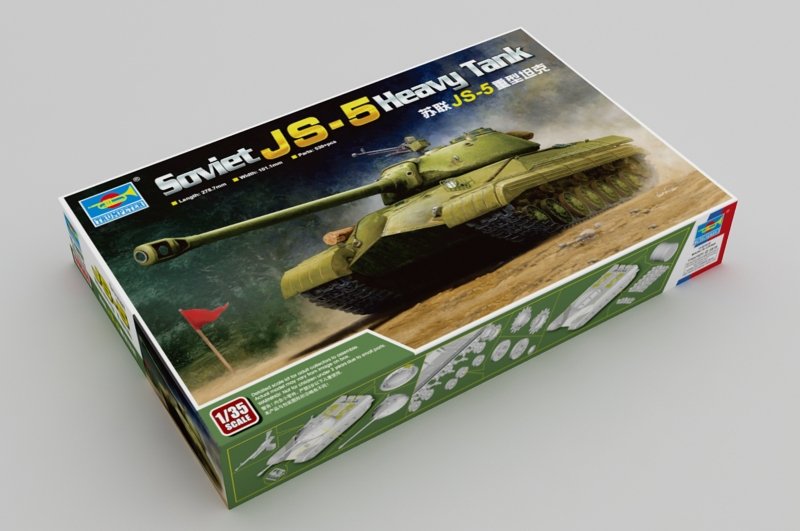 Trumpeter 09566 Char lourd soviétique JS-5 1/35 – immagine 2