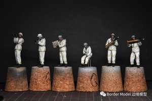 Maquette Border BT-013 Canon antiaérien allemand Flak36 de 88 mm avec 6 servants, échelle 1/35 – Bild 5