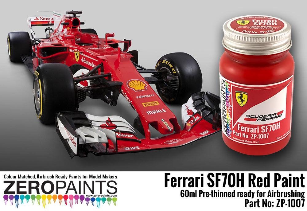 Peinture rouge Ferrari SF70H Zero Paints ZP-1007-SF70H 60 ml