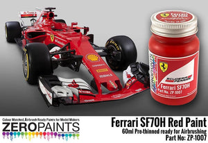 Peinture rouge Ferrari SF70H Zero Paints ZP-1007-SF70H 60 ml