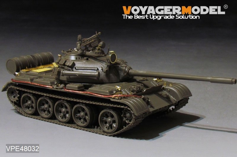 Kit de mise à niveau Voyager Model VPE48032 pour char de combat principal russe moderne T-55 (pour TAMIYA 32598) 1/48 – Bild 14