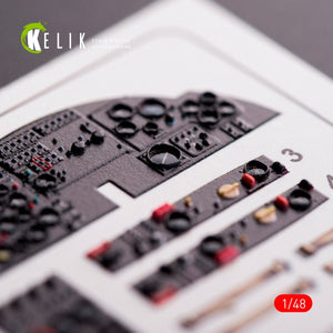 KELIK K48001 AN-2 COLT - Décalcomanies 3D pour intérieur de maquette Hobby Boss au 1/48 – immagine 2
