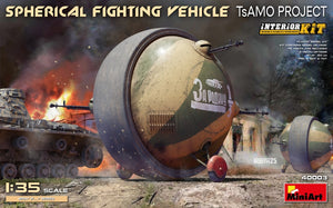 MiniArt 40003 VÉHICULE DE COMBAT SPHÉRIQUE. PROJET TsAMO. KIT D&amp;#39;INTÉRIEUR 1/35