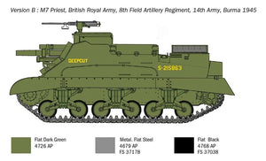 Italeri 6580 M7 Priest Howitzer Motor Carriage 1/35 – Bild 7