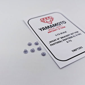 Yamamoto Model Parts YMP7201 Wsporniki &amp;quot;What if&amp;quot; Panther/PantherII/E-50/E-75 1/72 – zdjęcie 3