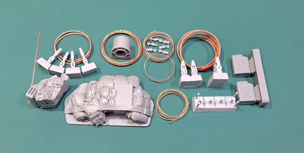 Kit de mise à niveau Eureka XXL ER-3571 pour le véhicule de génie de combat M728, compatible avec la maquette AFV Club 35254 au 1/35 – image 2