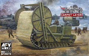 AFV Club 35274 Churchill Mk.III Type D Tapis de pose (1/35)