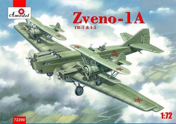 A-Model 72290 Zveno 1A (TB-1 & I-5 ) 1/72