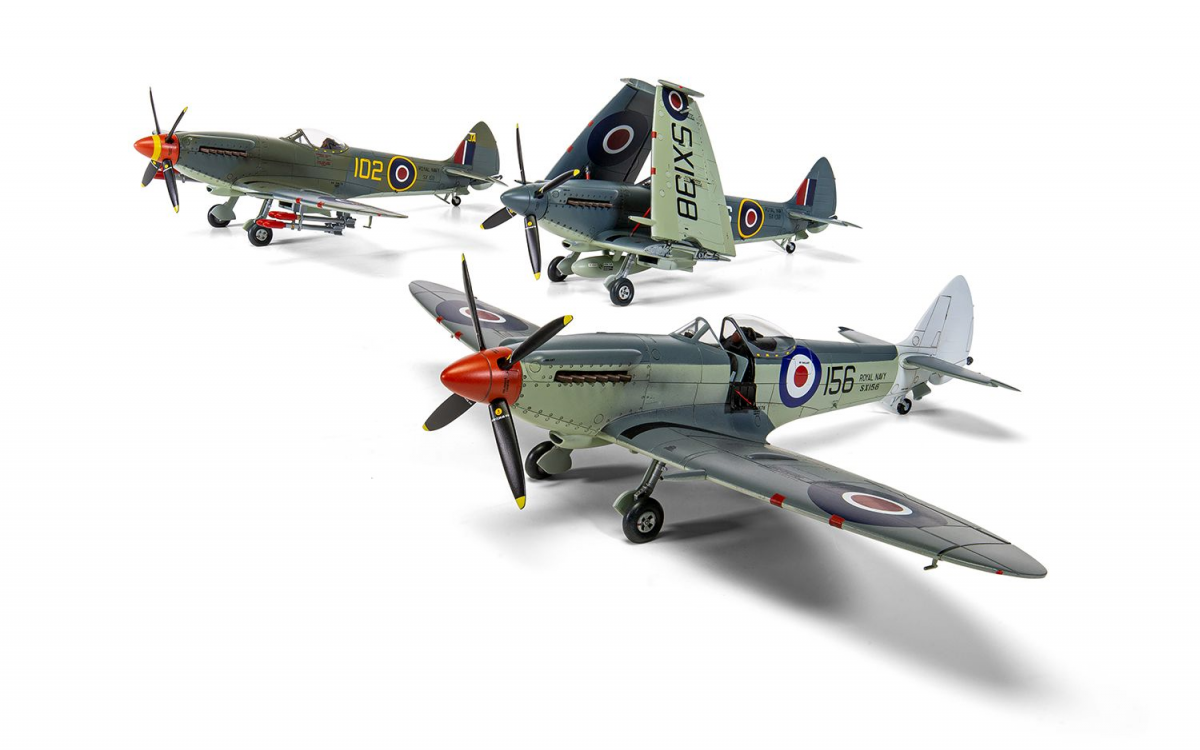 Airfix 06102A Supermarine Seafire F.XVII 1/48 – immagine 3