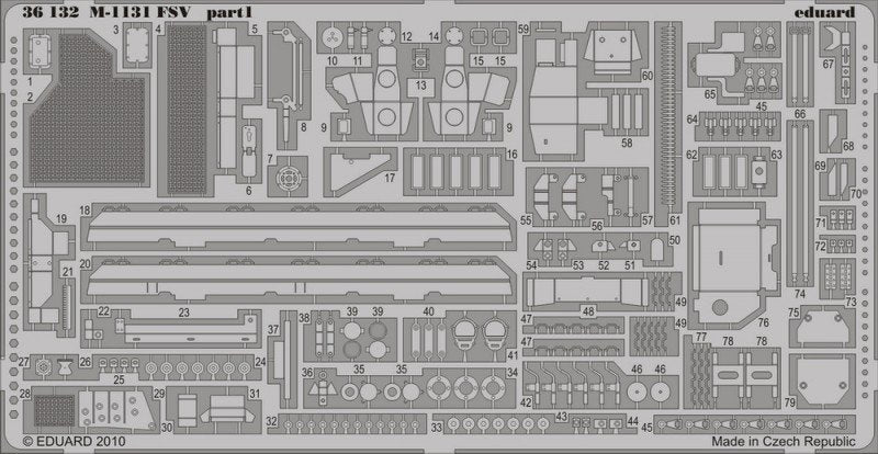Eduard 36132 M-1131 FSV 1/35 Trompettiste