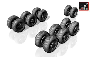 Armory Models AW72012 Tupolev Tu-22M2/M3 Backfire wheels 1/72 – zdjęcie 3