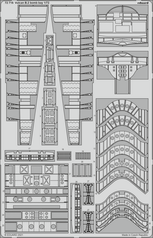 Eduard BIG72167 Vulcan B.2 AIRFIX 1/72  – immagine 5