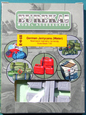 EUREKA XXL E-048 Jerricans d&amp;#39;eau allemands (4 pièces) 1/35