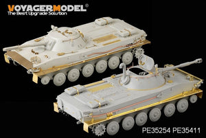 Maquette Voyager PE35411 Char amphibie russe PT-76B de la Seconde Guerre mondiale pour Trumpeter 00381 1/35 – imagen 11