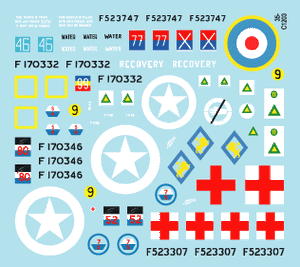 Star Decals 35-C1203 Voiture de reconnaissance blanche M3A1 alliée 1/35  – immagine 3