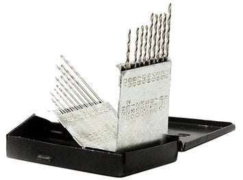 Outils de loisirs Excel 55511 Coffret de 20 forets en métal plat 61-80 