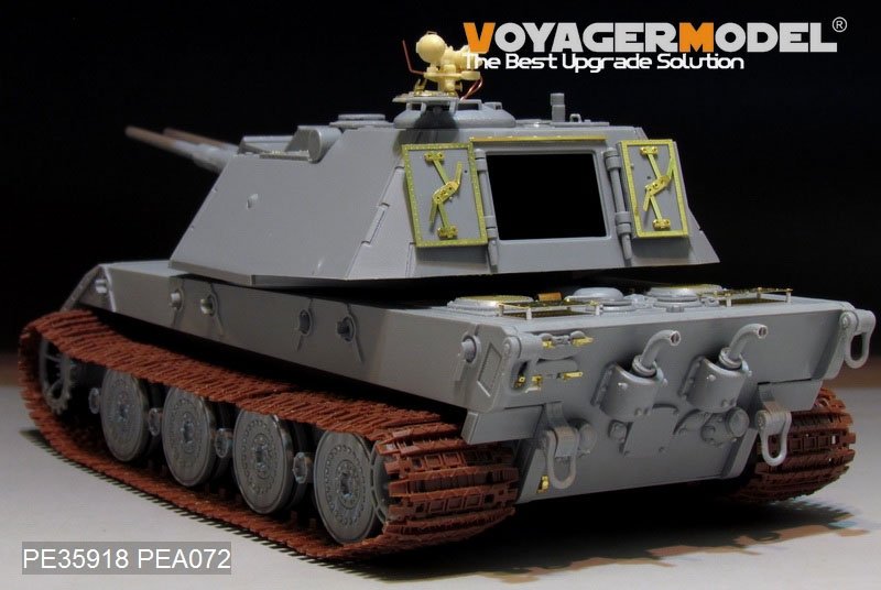 Maquette Voyager PE35918 Char super-lourd allemand E-100 de la Seconde Guerre mondiale pour AMUSING HOBBY, échelle 1/35 – image 5