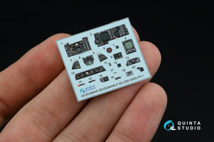 Quinta Studio QD+48448 F-4G (première version) - Intérieur imprimé en 3D et coloré sur papier décalcomanie (Zoukei Mura SWS) (avec pièces en résine imprimées en 3D) 1/48 – immagine 4