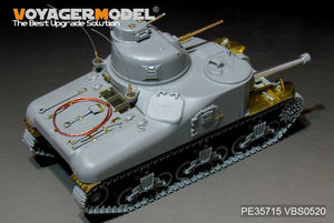 Maquette Voyager PE35715, char moyen américain M3A1 Lee de la Seconde Guerre mondiale (modèle de base) pour TAKOM 2114 au 1/35 – image 7