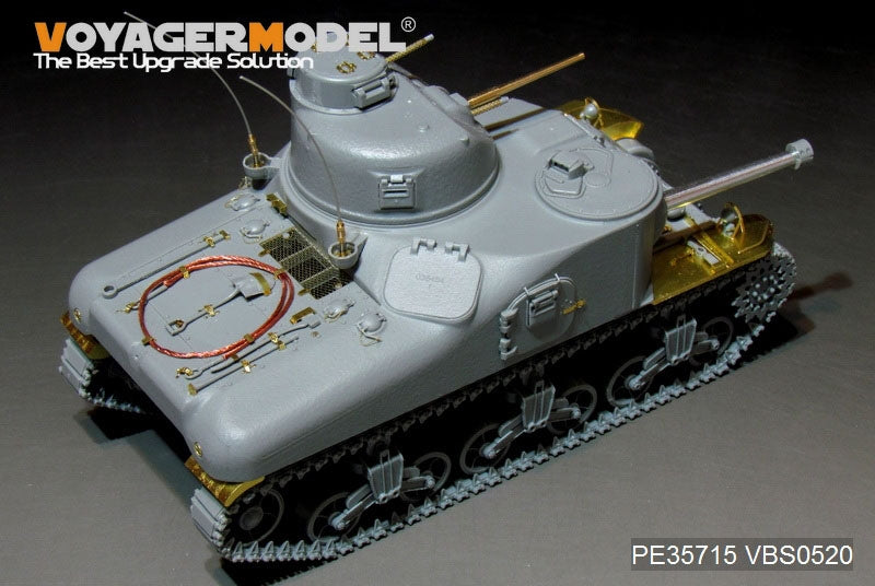 Maquette Voyager PE35715, char moyen américain M3A1 Lee de la Seconde Guerre mondiale (modèle de base) pour TAKOM 2114 au 1/35 – image 7