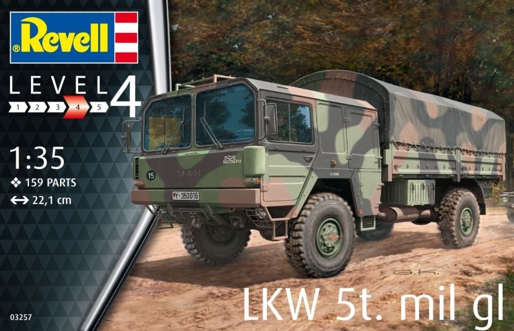 Revell 03257 LKW 5T.MIL Gl (camion 4x4) (1/35)