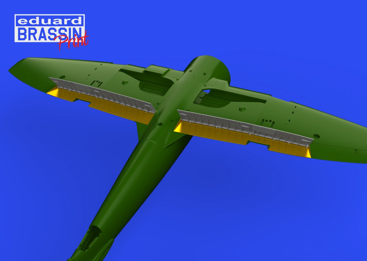 Eduard 648686 Tempest Mk. II landing flaps PRINT EDUARD/SPECIAL HOBBY 1/48 – zdjęcie 4