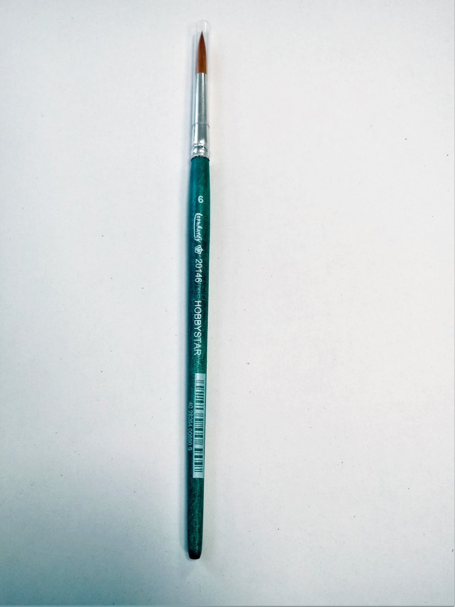 Pinceau de modélisme Hobby Star 20146/6, taille 6