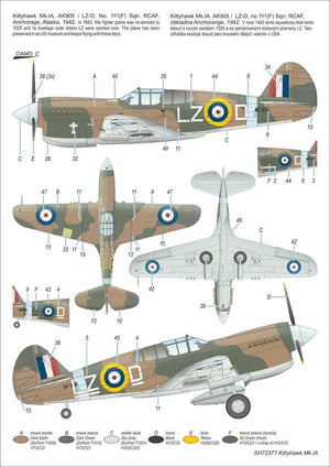 Special Hobby 72377 Kittyhawk Mk. IA 1/72 – zdjęcie 12