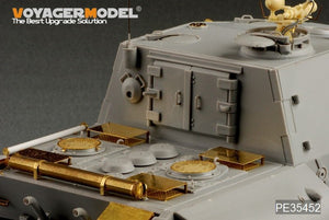 Maquette Voyager PE35452 Jagdpanzer E-100 allemand de la Seconde Guerre mondiale pour Trumpeter 01596 au 1/35 – immagine 5