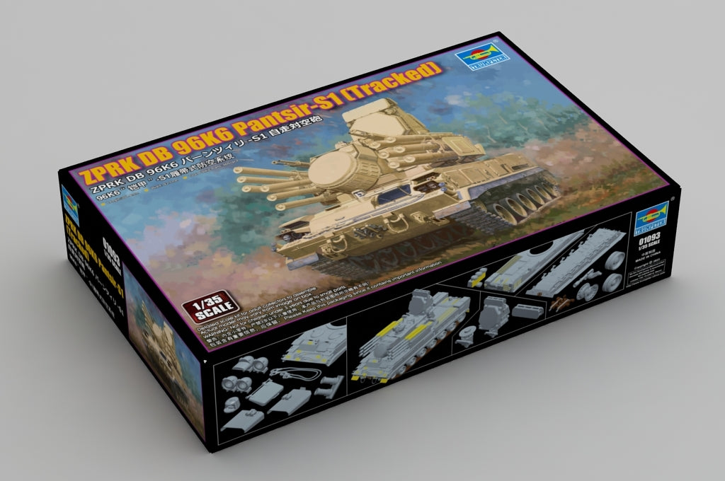 Trumpeter 01093 ZPRK DB 96K6 Pantsir-S1 (Chenillé) 1/35  – image 2
