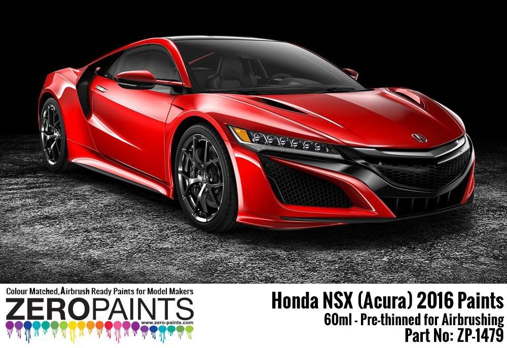 Peinture Zero Paints ZP-1479-R559 Honda NSX Curva Rouge - Rosso Racing - R559 (Unie) 60 ml