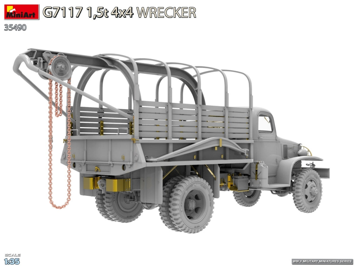 MiniArt 35490 G7117 Dépanneuse 4x4 1,5 t 1/35 – imagen 7