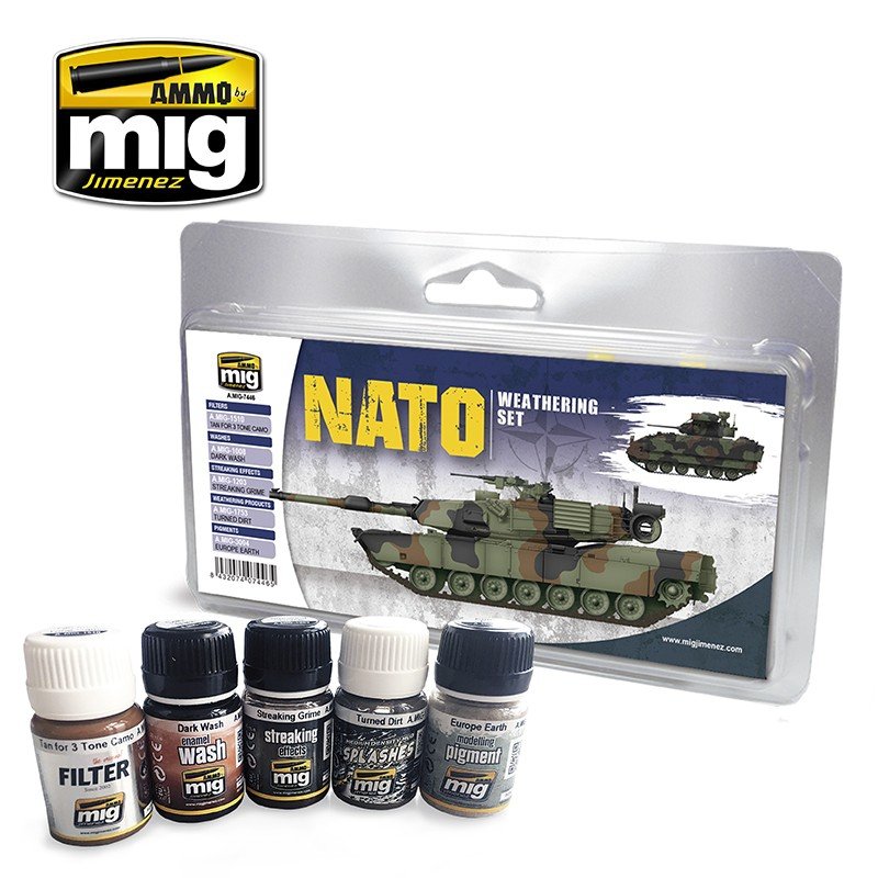 MUNITIONS du Mig Jimenez 7446 ENSEMBLE MÉTÉO OTAN