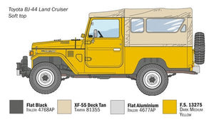 Italeri 3630 Toyota BJ44 Land Cruiser 1/24 – image 3