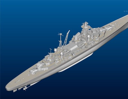 Trumpeter 05776 Croiseur allemand Admiral Hipper 1941 1/700 – Bild 8